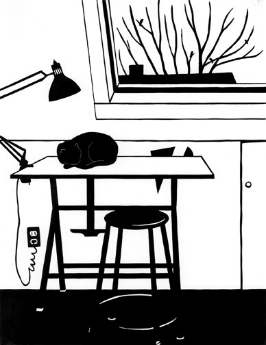 artist's studio