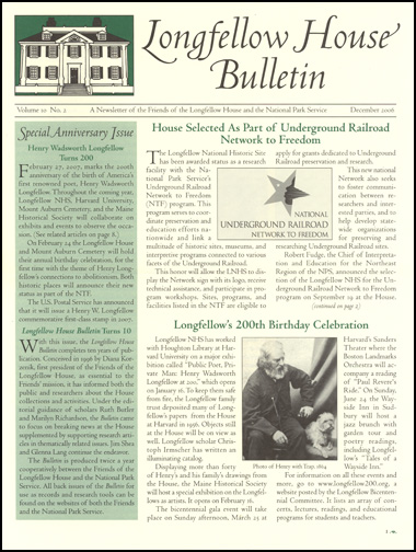 longfellow house bulletin